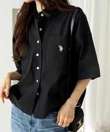 U.S. POLO ASSN. | GeeRA別注【U.S. POLO ASSN.】綿100％オーバーサイズ半袖シャツ(シャツ/ブラウス)