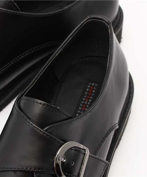 SENSE OF PLACE by URBAN RESEARCH（センスオブプレイスバイアーバンリサーチ）の「A モンクストラップシューズ（ドレスシューズ・メンズ・ブラック・M/L）」の6枚目の写真