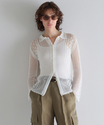 martinique | レースニットシャツ(カーディガン/ボレロ)