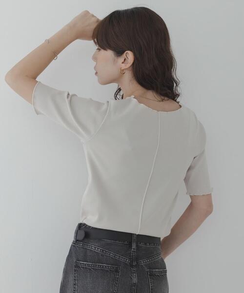 URBAN RESEARCH Sonny Label(アーバンリサーチサニーレーベル)の「汗ジミ防止メロウクルーネックアソートプルオーバー(Tシャツ/カットソー・レディース・オフホワイト/ブラック/グレー系その他/ブルー系その他・FREE)」の12枚目の写真