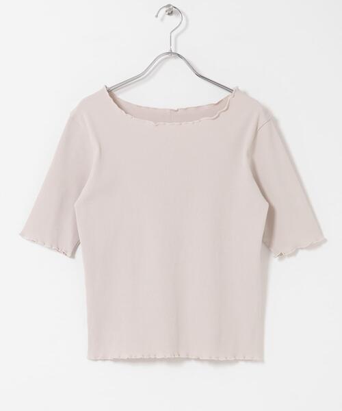 URBAN RESEARCH Sonny Label(アーバンリサーチサニーレーベル)の「汗ジミ防止メロウクルーネックアソートプルオーバー(Tシャツ/カットソー・レディース・オフホワイト/ブラック/グレー系その他/ブルー系その他・FREE)」の15枚目の写真