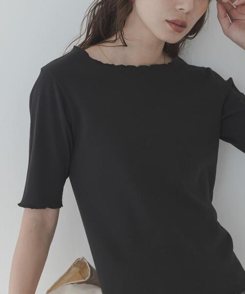 URBAN RESEARCH Sonny Label(アーバンリサーチサニーレーベル)の「汗ジミ防止メロウクルーネックアソートプルオーバー(Tシャツ/カットソー・レディース・オフホワイト/ブラック/グレー系その他/ブルー系その他・FREE)」の17枚目の写真