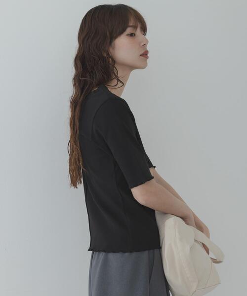 URBAN RESEARCH Sonny Label(アーバンリサーチサニーレーベル)の「汗ジミ防止メロウクルーネックアソートプルオーバー(Tシャツ/カットソー・レディース・オフホワイト/ブラック/グレー系その他/ブルー系その他・FREE)」の20枚目の写真
