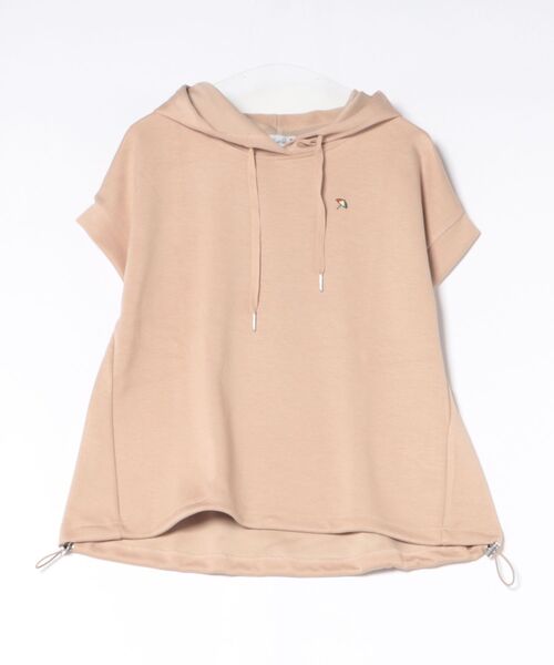 Arnold Palmer（アーノルドパーマー）の「フレンチスリーブ パーカー（パーカー・レディース・ブラック/ベージュ/オートミール/ピンク・L/M/S）」の2枚目の写真