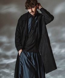 NO ID.（ノーアイディ）の「mj11425-ﾏｯﾄｽｷﾝｵｰﾊﾞｰｺｰﾄ(858006-443C)（トレンチコート）」