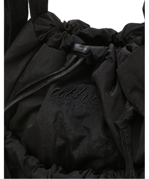 athe（アテ）の「[RUBAN] ブラックリボン プチバックパック兼ショルダーバッグ MINI AABA6F941BK（ショルダーバッグ・レディース・ブラック・FREE）」の8枚目の写真