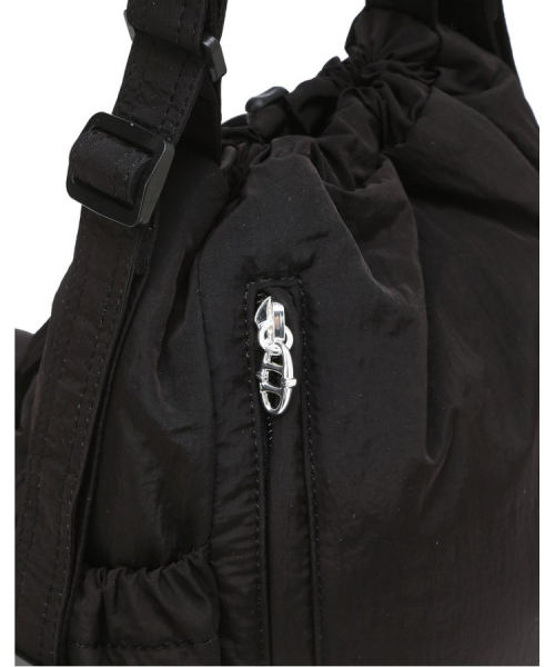 athe（アテ）の「[RUBAN] ブラックリボン プチバックパック兼ショルダーバッグ MINI AABA6F941BK（ショルダーバッグ・レディース・ブラック・FREE）」の10枚目の写真