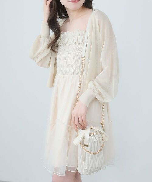 MAJESTIC LEGON(マジェスティックレゴン)の「マルチボトルショルダー(ショルダーバッグ・レディース・ブラック/アイボリー・FREE)」の8枚目の写真