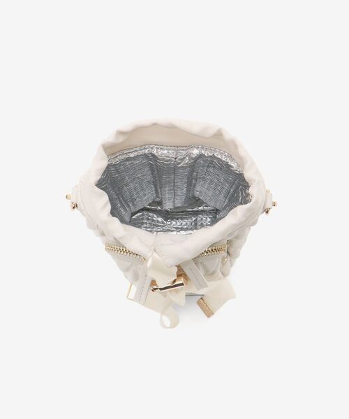 MAJESTIC LEGON(マジェスティックレゴン)の「マルチボトルショルダー(ショルダーバッグ・レディース・ブラック/アイボリー・FREE)」の5枚目の写真