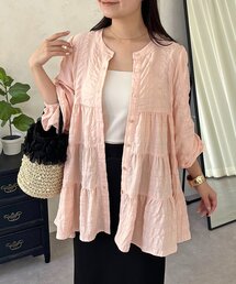 prose verse | シャーリングシアーティアードブラウス(シャツ/ブラウス)