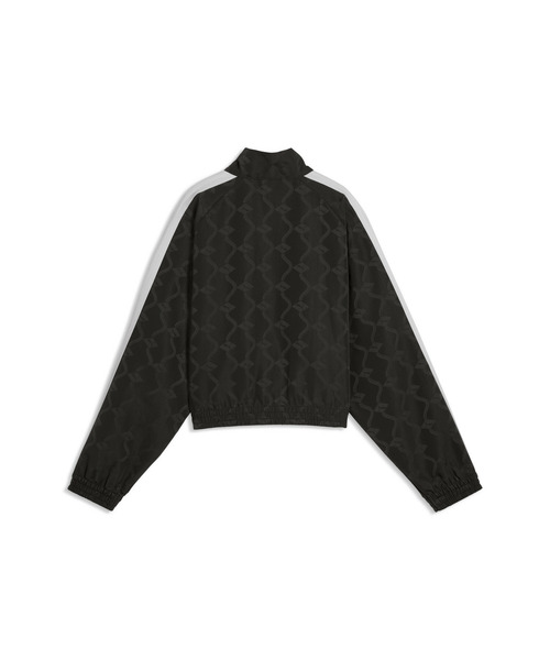 PUMA(プーマ)の「PUMA プーマ ウィメンズ T7 ジャガード ウーブン リラックスド トラックジャ(ブルゾン・レディース・ブラウン系その他4/ブラック・MEDIUM/SMALL/LARGE)」の10枚目の写真
