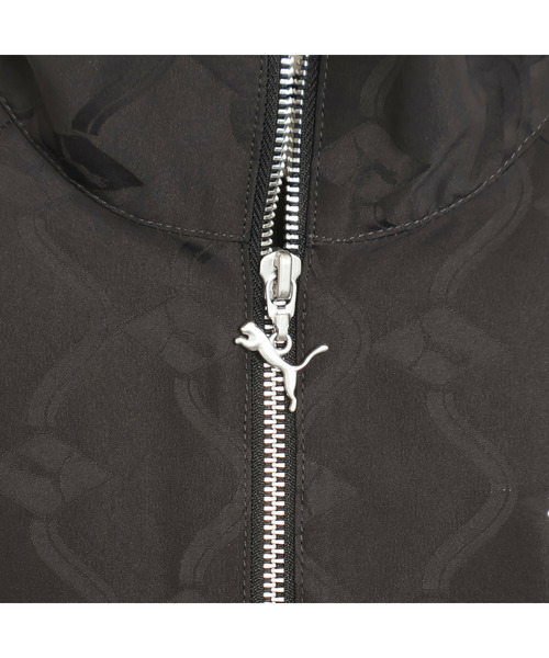 PUMA(プーマ)の「PUMA プーマ ウィメンズ T7 ジャガード ウーブン リラックスド トラックジャ(ブルゾン・レディース・ブラウン系その他4/ブラック・MEDIUM/SMALL/LARGE)」の14枚目の写真