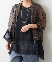 Remind me and forever | 【プチプラ/即着映え！】裾レースノースリプルオーバー(シャツ/ブラウス)