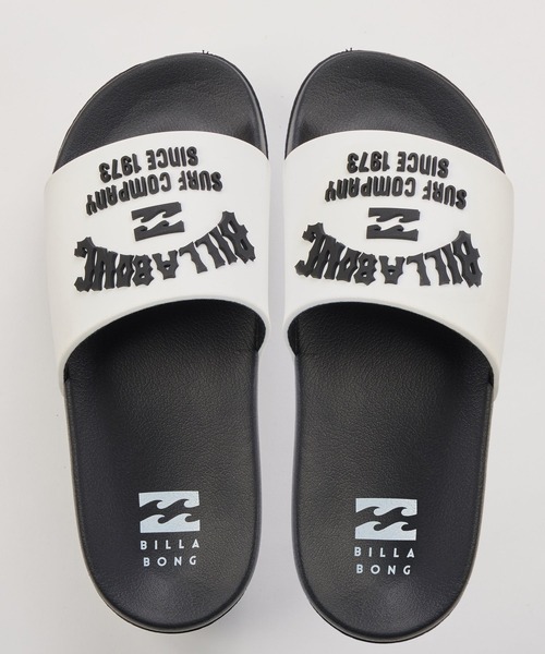 BILLABONG(ビラボン)の「BILLABONG ウィメンズ LOGO SLIDE SANDALS ビーチサンダル 【2026年春夏モデル】(サンダル・レディース・ホワイト/ブラック・23cm/24cm)」の2枚目の写真