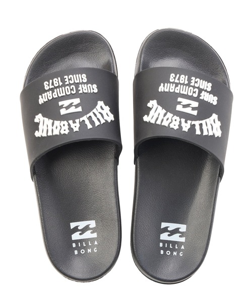 BILLABONG(ビラボン)の「BILLABONG ウィメンズ LOGO SLIDE SANDALS ビーチサンダル 【2026年春夏モデル】(サンダル・レディース・ホワイト/ブラック・23cm/24cm)」の1枚目の写真