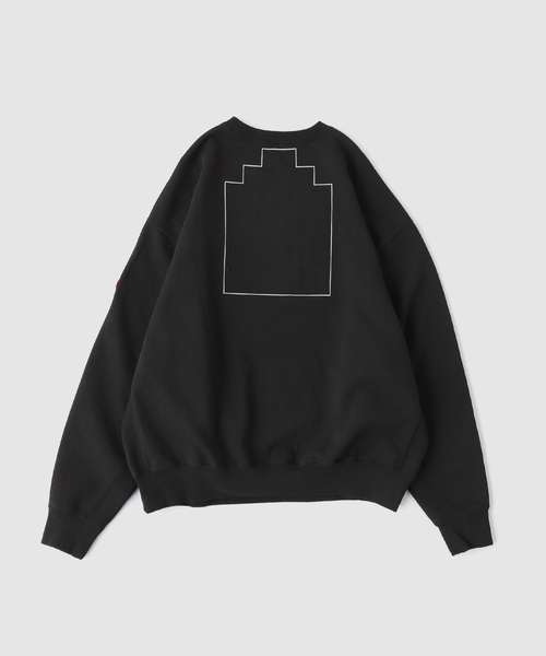 C.E（シーイー）の「C.E / シーイー cavempt AS Cdisc2_1 CREW NECK（スウェット・メンズ・ブラック・X-LARGE/LARGE/MEDIUM）」の2枚目の写真