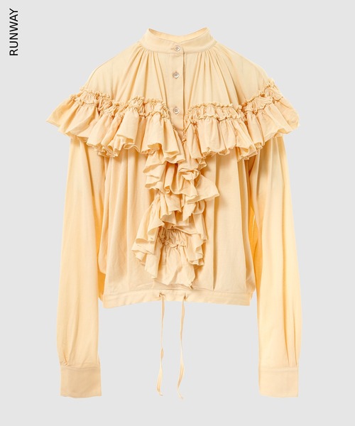 DRIES VAN NOTEN(ドリスヴァンノッテン)の「HUNVER 3606 W.K.BLOUSE(シャツ/ブラウス・レディース・その他2/その他1・S/XS)」の1枚目の写真