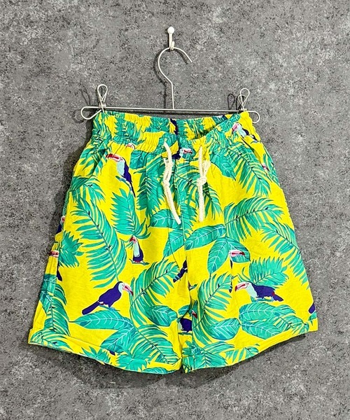 Universal Style Wear（ユニバーサルスタイルウェア）の「アロハハーフパンツ（その他パンツ・キッズ・イエロー/グリーン系その他/ホワイト/グリーン/ピンク/サックスブルー/ブラック/ブラック系その他・110cm/120cm/130cm/140cm/150cm/160cm）」の7枚目の写真