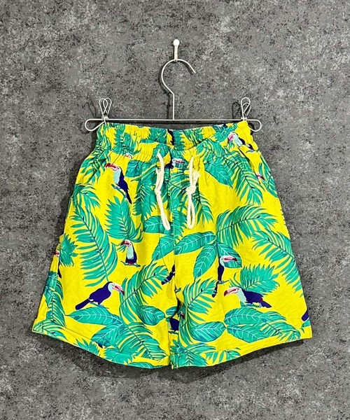 Universal Style Wear（ユニバーサルスタイルウェア）の「アロハハーフパンツ（その他パンツ・キッズ・イエロー/グリーン系その他/ホワイト/グリーン/ピンク/サックスブルー/ブラック/ブラック系その他・110cm/120cm/130cm/140cm/150cm/160cm）」の16枚目の写真