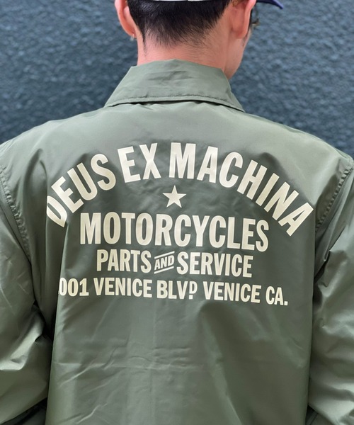 DEUS EX MACHINA(デウスエクスマキナ)の「【DEUS】Venice Coach(その他アウター・メンズ・グリーン/ブラック・LARGE/MEDIUM/X-LARGE)」の8枚目の写真