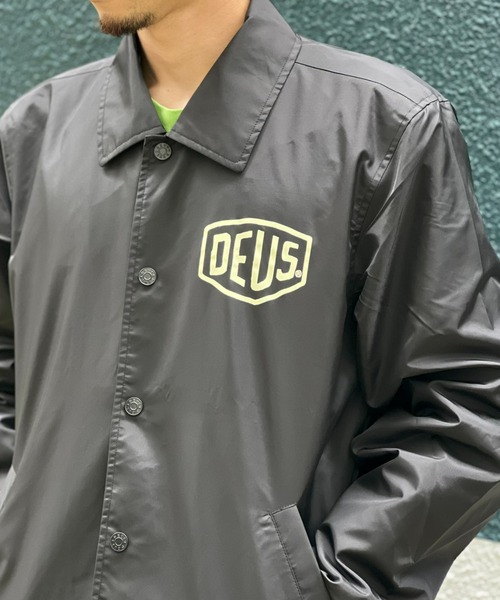 DEUS EX MACHINA(デウスエクスマキナ)の「【DEUS】Venice Coach(その他アウター・メンズ・グリーン/ブラック・LARGE/MEDIUM/X-LARGE)」の4枚目の写真