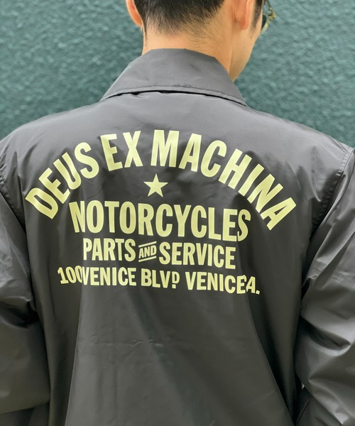 DEUS EX MACHINA(デウスエクスマキナ)の「【DEUS】Venice Coach(その他アウター・メンズ・グリーン/ブラック・LARGE/MEDIUM/X-LARGE)」の5枚目の写真