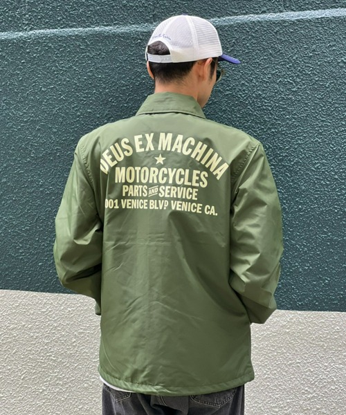 DEUS EX MACHINA(デウスエクスマキナ)の「【DEUS】Venice Coach(その他アウター・メンズ・グリーン/ブラック・LARGE/MEDIUM/X-LARGE)」の6枚目の写真