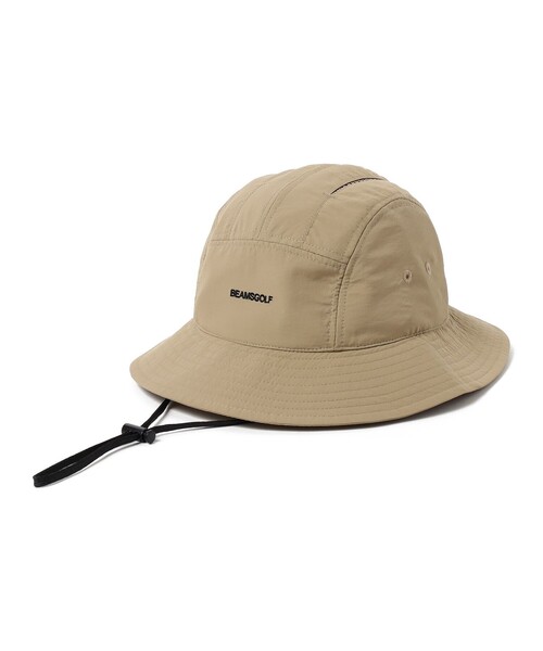BEAMS GOLF（ビームスゴルフ）の「ベンチレーション ジェットハット（ハット・レディース・ブラック/ベージュ・ONE SIZE）」の2枚目の写真