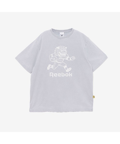 Reebok（リーボック）の「SHISHIMAI ヴィンテージ Tシャツ【日本限定モデル】（Tシャツ/カットソー・メンズ・ネイビー/ブラック/グリーン/ライトグレー・X-LARGE/SMALL/MEDIUM/LARGE）」の15枚目の写真