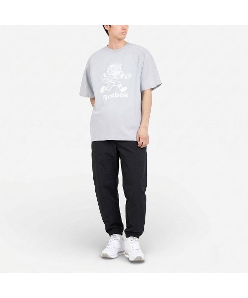 Reebok（リーボック）の「SHISHIMAI ヴィンテージ Tシャツ【日本限定モデル】（Tシャツ/カットソー・メンズ・ネイビー/ブラック/グリーン/ライトグレー・X-LARGE/SMALL/MEDIUM/LARGE）」の20枚目の写真