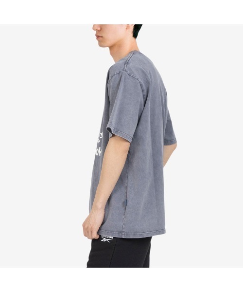 Reebok（リーボック）の「SHISHIMAI ヴィンテージ Tシャツ【日本限定モデル】（Tシャツ/カットソー・メンズ・ネイビー/ブラック/グリーン/ライトグレー・X-LARGE/SMALL/MEDIUM/LARGE）」の9枚目の写真