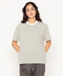Women’s Short Sleeve Pocket T-shirt Stripe
