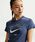 NIKE�i�i�C�L�j�́u�i�C�L �X�|�[�c�E�F�A �`�� �j�b�g �E�B�����Y �X���� �N���b�v�h T�V���c / Nike Sportswear Chill Knit Women's Slim Cropped T-Shirt IR7841-461 Mystic Navy�iT�V���c/�J�b�g�\�[�j�v�b�u���[�n���̑�