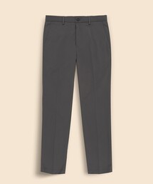 ポリエステル ストレッチポプリン プレーンフロント チノパンツ Slim