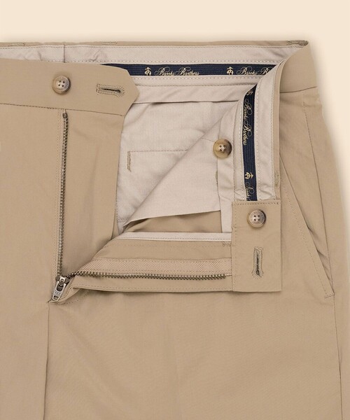 BROOKS BROTHERS（ブルックスブラザーズ）の「ポリエステル　ストレッチポプリン　プレーンフロント　チノパンツ　Slim（チノパンツ・メンズ・カーキ/グレー系その他/グレー/ネイビー・31inch/32inch/33inch/34inch/35inch/38inch/30inch/36inch）」の10枚目の写真