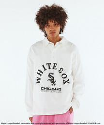BACK TO THE FIELD(�o�b�N �g�D�[ �U �t�B�[���h)�́yMLB�zHenley Long Sleeve Tee(T�V���c/�J�b�g�\�[)
