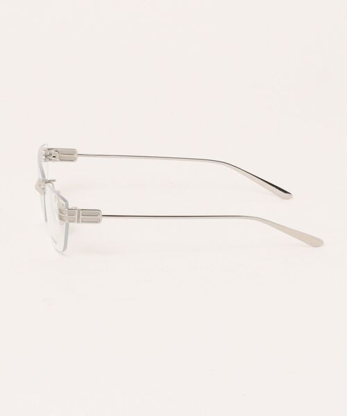 BALENCIAGA(バレンシアガ)の「【BALENCIAGA/バレンシアガ】スクエア メガネ BB0490O 001 62 シルバー リムレス(メガネ・レディース・シルバー・FREE)」の2枚目の写真