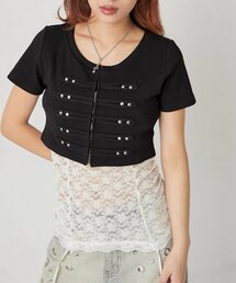 WHO'S WHO gallery | 【WEB限定サイズあり】ナポレオンショート半袖トップス(Tシャツ/カットソー)