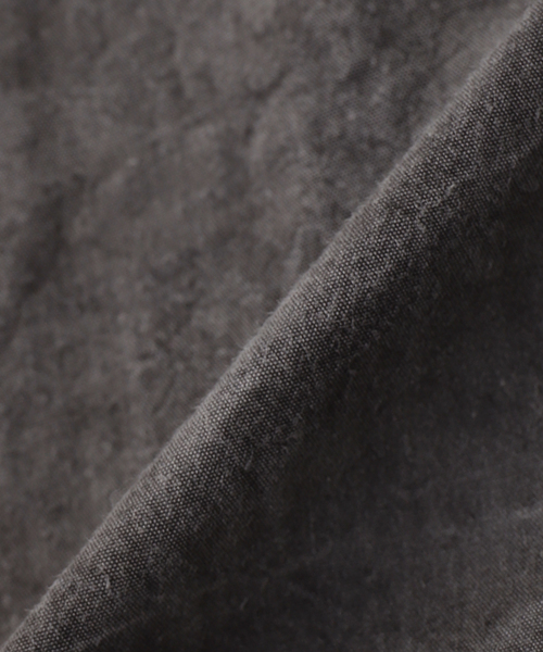 is-ness（イズネス）の「is-ness / イズネス Pigment-Dyed Long-Sleeve Shirt（シャツ/ブラウス・メンズ・ブラック・LARGE/MEDIUM）」の3枚目の写真