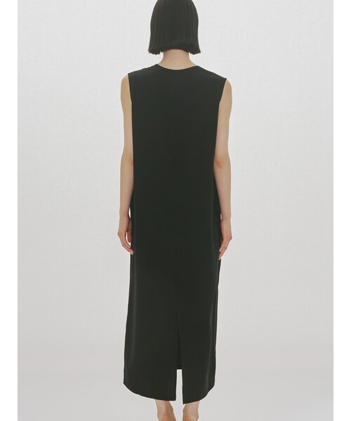 MIDIUMISOLID（ミディウミソリッド）の「MIDIUMISOLID for Ladies 2WAYスキッパーワンピース（ワンピース・レディース・チャコールグレー/ブラック・FREE）」の12枚目の写真