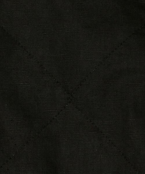 LAVENHAM(ラベンハム)の「LAVENHAM UNWADDED THORNHAM リネンコットン キルティングベスト(ベスト・メンズ・ライトグリーン/ブラック・M/L)」の5枚目の写真
