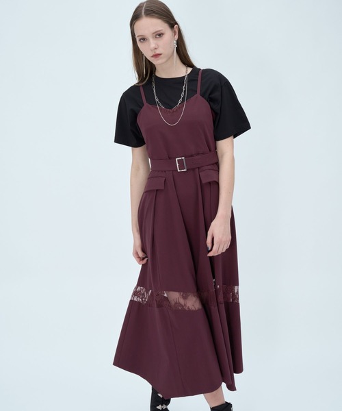 c*り様 HARE OCCASION SERIES LADIES レースキリカエ レースキリカエキャミワンピース(HARE)（ワンピース）｜HARE（ハレ）の