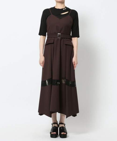 HARE（ハレ）の「レースキリカエキャミワンピース(HARE)（ワンピース