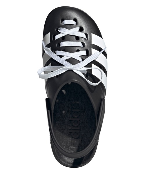 adidas(アディダス)の「adidas アディダス ADILETTE CLOG LACE U アディレッタ クロッグ JR4025 JR4027(サンダル・メンズ・ブラック×ホワイト/ホワイト×ブラック・22.5cm/23.5cm/24.5cm/25.5cm/26.5cm/27.5cm)」の8枚目の写真
