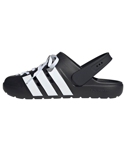 adidas(アディダス)の「adidas アディダス ADILETTE CLOG LACE U アディレッタ クロッグ JR4025 JR4027(サンダル・メンズ・ブラック×ホワイト/ホワイト×ブラック・22.5cm/23.5cm/24.5cm/25.5cm/26.5cm/27.5cm)」の10枚目の写真
