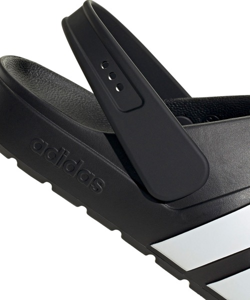 adidas(アディダス)の「adidas アディダス ADILETTE CLOG LACE U アディレッタ クロッグ JR4025 JR4027(サンダル・メンズ・ブラック×ホワイト/ホワイト×ブラック・22.5cm/23.5cm/24.5cm/25.5cm/26.5cm/27.5cm)」の5枚目の写真