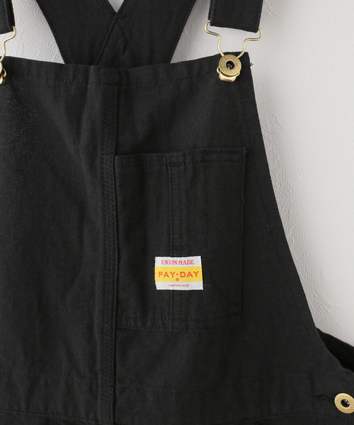 Spick & Span(スピックアンドスパン)の「PAY・DAY / ペイデイ 別注コットンリネンオーバーオール(サロペット/オーバーオール・レディース・ブラック/ベージュ・38/36)」の20枚目の写真