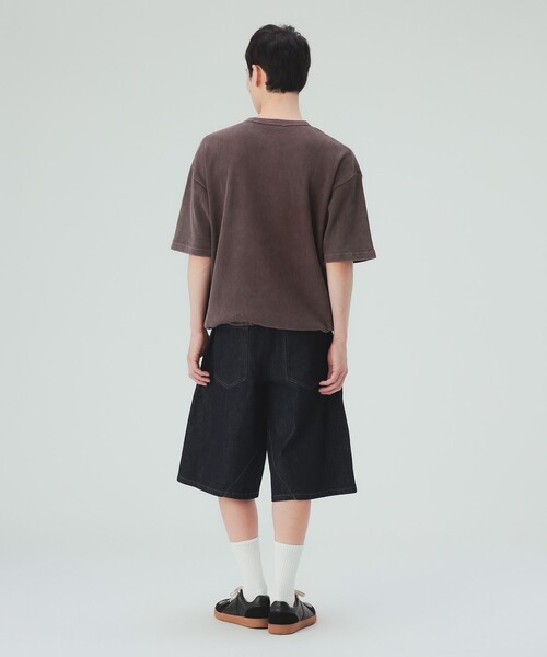 BEAMS HEART(ビームスハート)の「【7/9値下げ】加工 ヘンリーネック ワッフル Tシャツ(ユニセックス)(Tシャツ/カットソー・メンズ・ブラック/ブラウン・SMALL/MEDIUM/LARGE)」の13枚目の写真