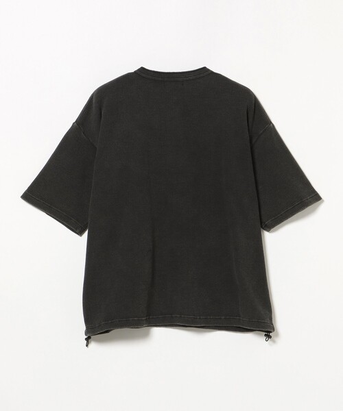 BEAMS HEART(ビームスハート)の「【7/9値下げ】加工 ヘンリーネック ワッフル Tシャツ(ユニセックス)(Tシャツ/カットソー・メンズ・ブラック/ブラウン・SMALL/MEDIUM/LARGE)」の19枚目の写真