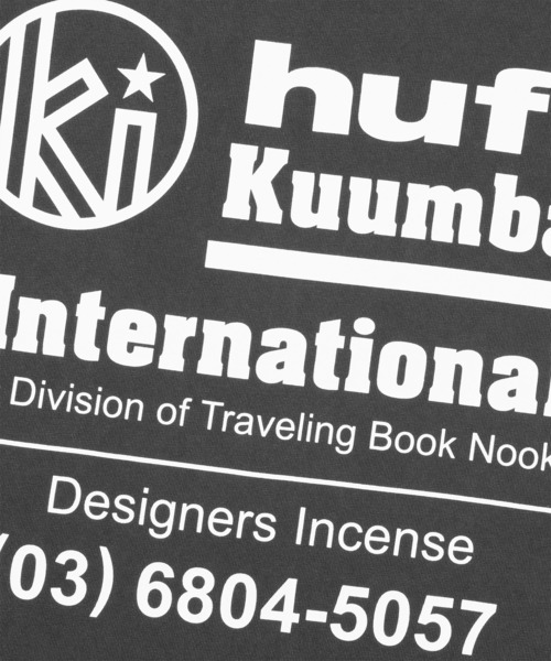 HUF(ハフ)の「HUF X KUUMBA INTERNATIONAL KUUMBA TEE(Tシャツ/カットソー・メンズ・ブラック系その他・L/M/XXL/XL/S)」の8枚目の写真